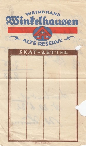 Stargard skat zettel - pr., stargard,