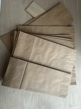 25 Teetüten, Natur,  26,5x10,5x6 cm. für ca. 250 g Tee - aus Ladenauflösung