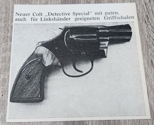 Detective special revolver - detective,
