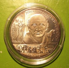 10 Euro BRD Johann Gottfried Schadow 1764-1850, 2014 A Silber PP in Kapsel