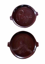 Pizza Teller 2 Stück ofenfest, mikrowellenfest