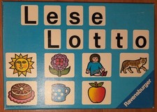 Ravensburger Spiel: Leselotto #605 5 406 4 ©1970