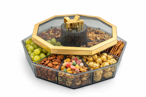 Rotierendes snack tablett - rotierendes,