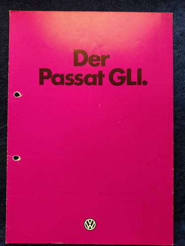 Passat gli prospekt 1979 - passat,