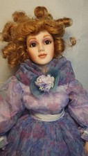 Porzellanpuppe "Charlotte Anne" (121) 18" (46 cm) von The Franklin Mint Erbstück
