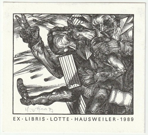 Karl georg hirsch exlibris - hirsch:,