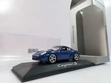 1:43 Minichamps WAP02030116 Porsche Cayman S cobaltblau #M-045
