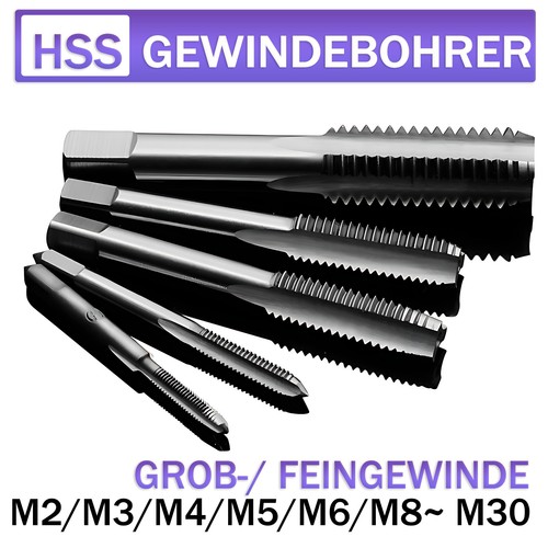 Hss gewindebohrer metrisch - hss,