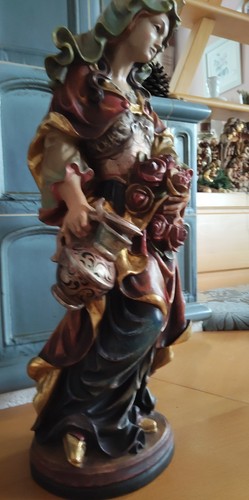 Heilige elisabeth holzfigur - heilige, elisabeth,