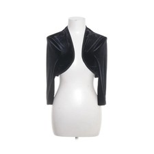 Dress In, Bolero, Größe: 42, Schwarz, Elasthan/Polyester, Einfarbig, Samt -Djs