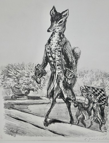 Paul weber original - a.,