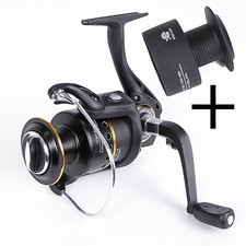 Angelrolle mit 10 Edelstahl Kugellager Stationärrollen mit extra Spule Rolle MSK