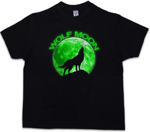Wolf moon kids - moon, t-shirt