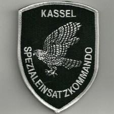 SEK HESSEN KASSEL SPEZIALEINSATZKOMMANDO Polizei SWAT Patch OHNE KLETT Abzeichen