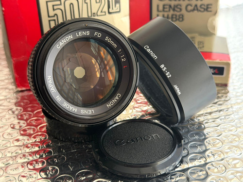 Canon 50mm 2 l - f/1.2, objektiv