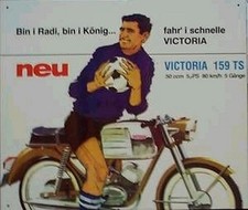 Altes Reklame Blechschild