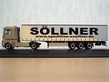 Herpa 267458 Renault Magnum Gardinenplanensattelzug "Söllner" - Neu in OVP