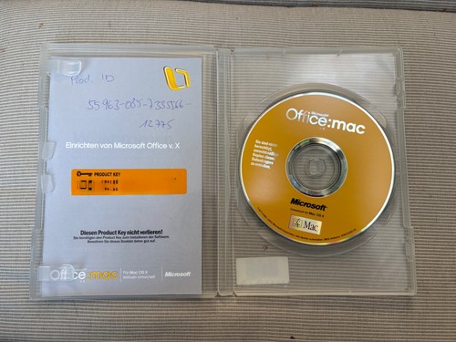 Office mac software disc - os,