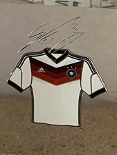 Acryl Fan Trikot 12 Mario Götze Unterschrift 2014 Weltmeister Deutschland Argent