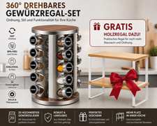 360° Drehbares Gewürzregal