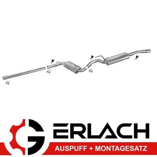 Auspuffanlage für passat - für, vw