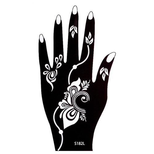 Henna tattoo schablone kina - henna,