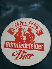 Alter Bierdeckel - Schmiedefelder Bier  - DDR 
