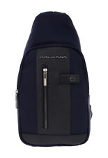 PIQUADRO, Sling Bag, Rucksack, Tasche, Blue, blau, Neu, 