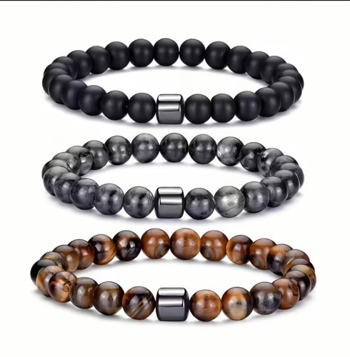Edelstein armband hämatit - edelstein,
