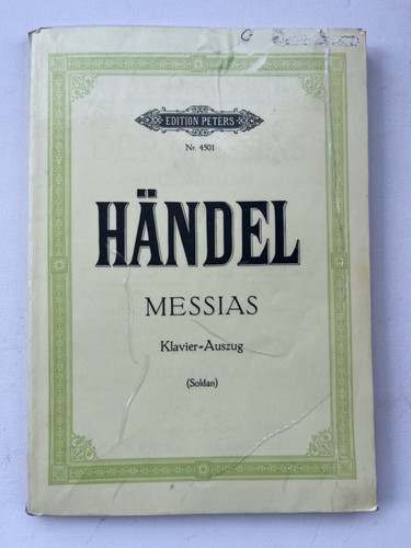 Noten händel messias - ., händel.