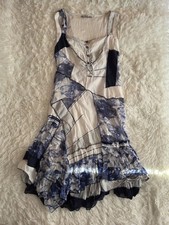 Vintage patchwork netzkleid - patchwork,