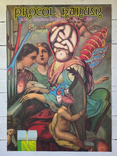 Procol Harum - In Concert 1972 Plakat Kieser Original 84 x 60 Zustand: sehr gut