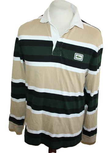 Lacoste logo rugby poloshirt - lacoste,