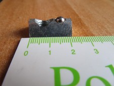 Gebrauchter Nutenstein 22mm lang mit Kugel Federkugel Nut 8mm