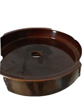 Flache, runde Bonsaischale 