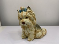 Porzellan figur hund yorkshire - figur,