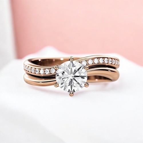 Elegantes goldring set kt - goldring-set, 1,20