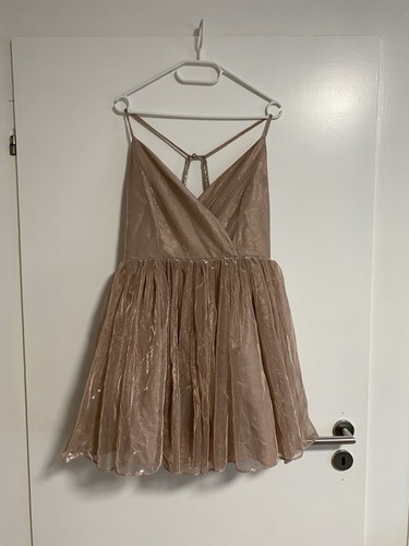 Asos kleid rosa glitzer - kleid,
