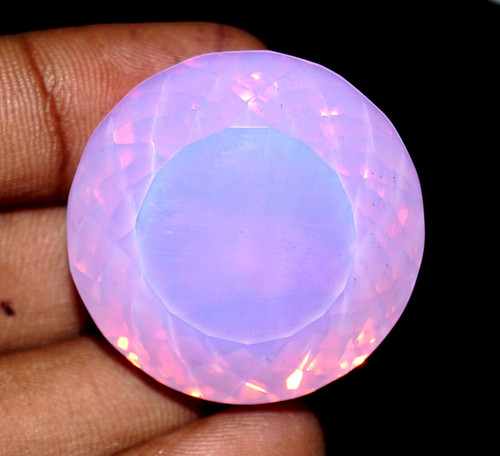 Natürlicher rosa opal - natürlicher,