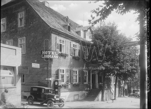 Brilon hotel lohmann - lohmann, 1930er