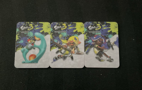 Splatoon amiibo karten mini - karten,