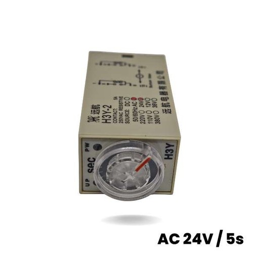 Zeitrelais 24v h3y 2 - 24v, 5s