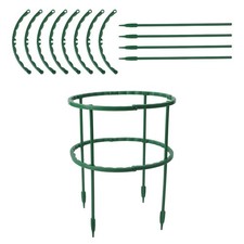 15,5??25cm Pflanzenpf?hle Blumen Garten Gr??n Kunststoff St?nder K?fig St?nd