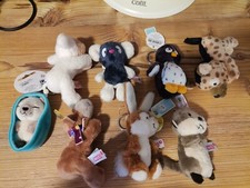 8Neue Nici Schlüssel Anhänger, Magnettiere, mit Edikett und ohne. NEU