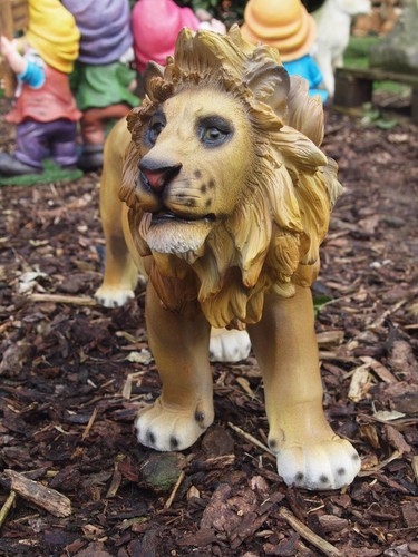 Löwe deko figur 60cm - löwe,