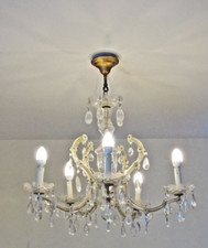 antiker Kristalllüster Maria