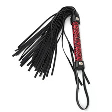 Reitgerte Leder mit Quaste