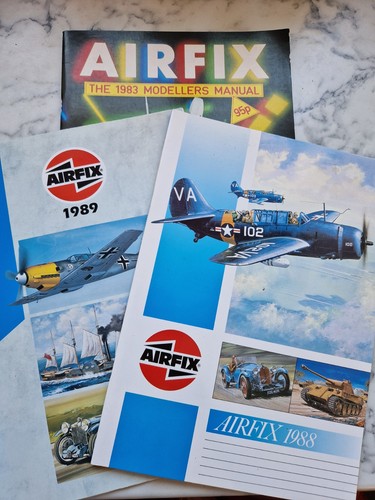 Airfix catalogues 1983 1988 - catalogues,