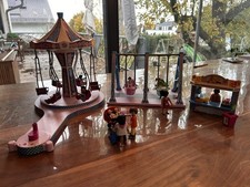 Playmobil Konvolut - Kettenkarussell, Schiffschaukel, Kiosk