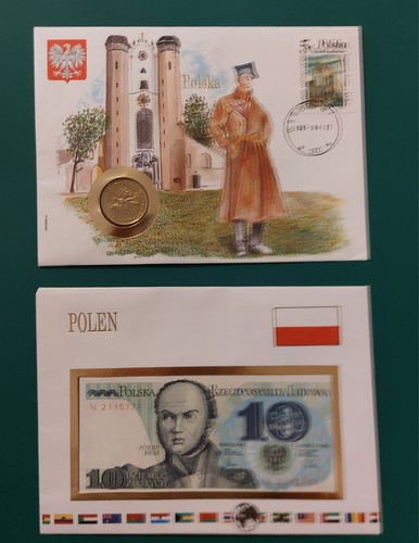 Banknotenbrief numisbriefe - banknotenbrief,